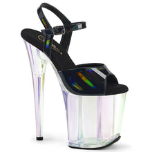 Cargar imagen en el visor de la galería, Tacones Pleaser FLAMINGO-809HT Negro Holo Charol