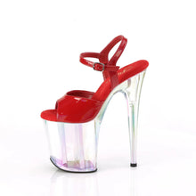 Cargar imagen en el visor de la galería, Tacones Pleaser FLAMINGO-809HT Rojo Holo Charol
