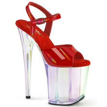 Cargar imagen en el visor de la galería, Tacones Pleaser FLAMINGO-809HT Rojo Holo Charol