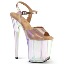 Load image into Gallery viewer, Tacones Pleaser FLAMINGO-809HT Oro Rosa Holo
