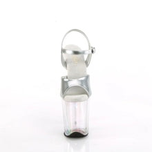 Load image into Gallery viewer, Tacones Pleaser FLAMINGO-809HT Plata Holo Charol