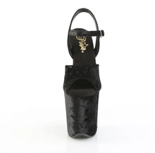 Carregar imagem no visualizador da galeria, Zapatos Pleaser FLAMINGO-809WR Blk Shimmering Fabric/Blk