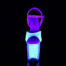 Load image into Gallery viewer, Tacones Pleaser FLAMINGO-810UVG Neon Opal Purpurina