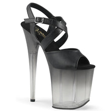 Carregar imagem no visualizador da galeria, Tacones Pleaser FLAMINGO-822T Negro Piel Sintética