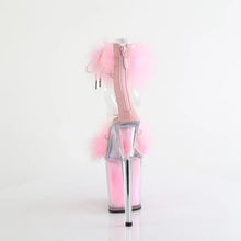 Cargar imagen en el visor de la galería, Tacones Pleaser FLAMINGO-824F Transparente B. Rosa