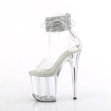 Load image into Gallery viewer, Tacones Pleaser FLAMINGO-824RS-02 Transparente Plata