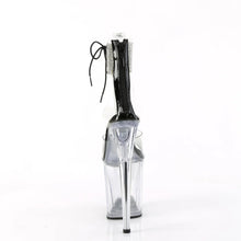 Load image into Gallery viewer, Tacones Pleaser FLAMINGO-824RS Transparente Negro