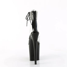 Carregar imagem no visualizador da galeria, Tacones Pleaser FLAMINGO-824RS Transparente Negro