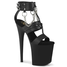 Load image into Gallery viewer, Tacones Pleaser FLAMINGO-861 Negro Piel Sintética