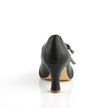 Cargar imagen en el visor de la galería, Tacones Pin Up Couture FLAPPER-35 Negro Piel Sintética