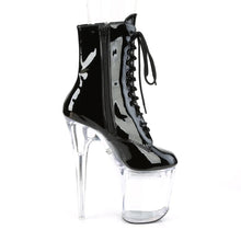Carregar imagem no visualizador da galeria, Tacones Pleaser FLASHDANCE-1020-8 Negro Charol Transparente