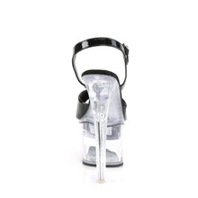 Carregar imagem no visualizador da galeria, Tacones Pleaser FLASHDANCE-709 Negro Charol Transparente