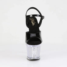 Cargar imagen en el visor de la galería, Tacones Pleaser FLASHDANCE-709SPEC Negro Transparente