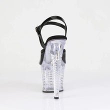 Cargar imagen en el visor de la galería, Tacones Pleaser FLASHDANCE-709SPEC Negro Transparente
