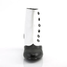 Cargar imagen en el visor de la galería, Botas Bordello FLORA-1023 Blanco Negro Pu