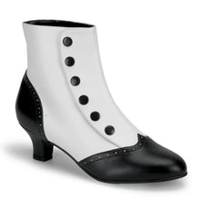 Cargar imagen en el visor de la galería, Botas Bordello FLORA-1023 Blanco Negro Pu