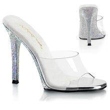 Cargar imagen en el visor de la galería, Tacones Fabulicious GALA-01DM - Transparente / Strass plata AB