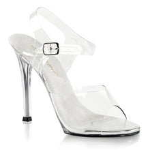 Cargar imagen en el visor de la galería, Tacones Fabulicious GALA-08 Transparente Lucite