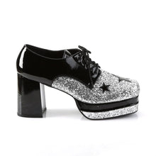Load image into Gallery viewer, Zapatos Funtasma GLAMROCK-02 Negro Charol Plata