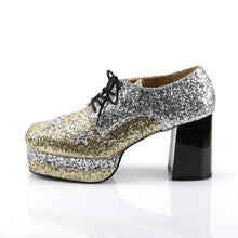 Load image into Gallery viewer, Zapatos Funtasma GLAMROCK-02 Plata Dorado Purpurina