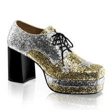 Load image into Gallery viewer, Zapatos Funtasma GLAMROCK-02 Plata Dorado Purpurina