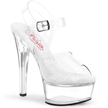 Cargar imagen en el visor de la galería, Tacones Pleaser GLEAM-608 Transparente