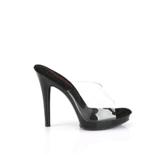 Cargar imagen en el visor de la galería, Tacones Fabulicious GLORY-501 Transparente Negro