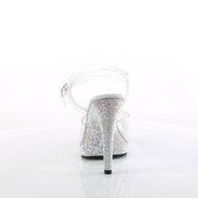 Load image into Gallery viewer, Tacones Fabulicious GLORY-508DM Transparente Plata