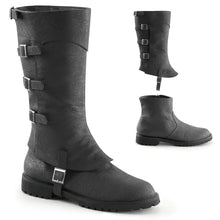 Cargar imagen en el visor de la galería, Botas Funtasma GOTHAM-105 Negro Distressed Pu