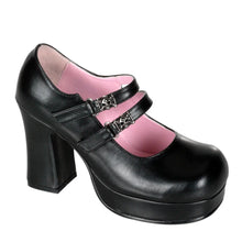Carregar imagem no visualizador da galeria, Zapatos con plataforma Demonia GOTHIKA-09 Negro Piel vegana