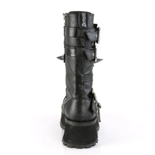 Carregar imagem no visualizador da galeria, Zapatos con plataforma Demonia GRAVEDIGGER-250 Negro Piel vegana