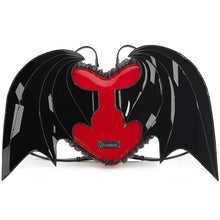 Carregar imagem no visualizador da galeria, Calzado Demonia HB-214 Negro-Rojo Charol