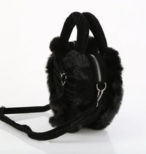 Carregar imagem no visualizador da galeria, Calzado Demonia HB-631 BLK FAUX SUEDE-FAUX FUR