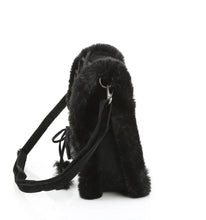 Load image into Gallery viewer, Calzado Demonia HB-663 BLK FAUX SUEDE-FAUX FUR