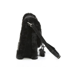 Load image into Gallery viewer, Calzado Demonia HB-663 BLK FAUX SUEDE-FAUX FUR