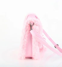 Cargar imagen en el visor de la galería, Calzado Demonia HB-663 B. PINK VEGAN LEATHER-FAUX FUR