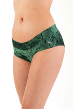 Cargar imagen en el visor de la galería, Pole Dance Short Hot Pants Velvet Dragonfly