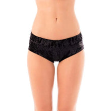 Cargar imagen en el visor de la galería, Pole Dance Short Hot Pants Velvet Dragonfly