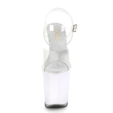 Cargar imagen en el visor de la galería, Tacones Pleaser ILLUMINATOR-808 Transparente White Glow