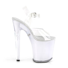 Cargar imagen en el visor de la galería, Tacones Pleaser ILLUMINATOR-808 Transparente White Glow