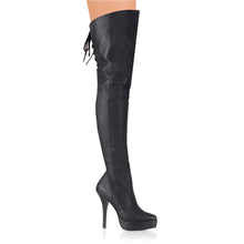Carregar imagem no visualizador da galeria, Botas Devious INDULGE-3011 Negro Piel (p)