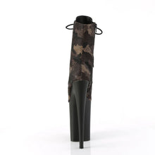 Carregar imagem no visualizador da galeria, Tacones Pleaser INFINITY-1020CM Verde Camo Negro