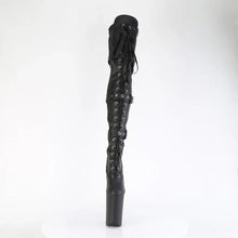 Load image into Gallery viewer, Tacones Pleaser INFINITY-3028 Negro Str Faux