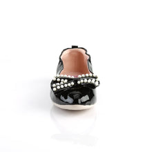 Cargar imagen en el visor de la galería, Tacones Pin Up Couture IVY-09 Negro Charol