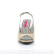 Carregar imagem no visualizador da galeria, Tacones Pleaser Pink Label JENNA-02 Crema Charol