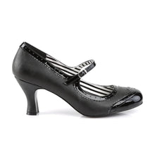 Cargar imagen en el visor de la galería, Tacones Pleaser Pink Label JENNA-06 Negro Piel Sintética