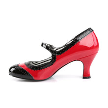 Carregar imagem no visualizador da galeria, Tacones Pleaser Pink Label JENNA-06 Rojo Negro Charol