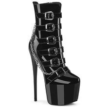 Cargar imagen en el visor de la galería, Tacones Pleaser JUBILANT-1015 Negro Charol