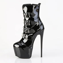 Cargar imagen en el visor de la galería, Tacones Pleaser JUBILANT-1023 Negro Charol