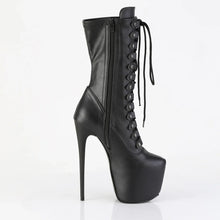 Cargar imagen en el visor de la galería, Tacones Pleaser JUBILANT-1048 Negro Str. Piel